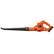 Angle. Black+Decker - Black+Decker Max 20V Cordless Sweeper (1 x 20V Battery and 1 x Charger) - Orange.