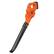 Front. Black+Decker - Black+Decker Max 20V Cordless Sweeper (1 x 20V Battery and 1 x Charger) - Orange.