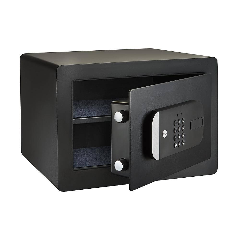 Alt View 11. Yale - Smart Safe with Bluetooth - Keypad Access - Black.