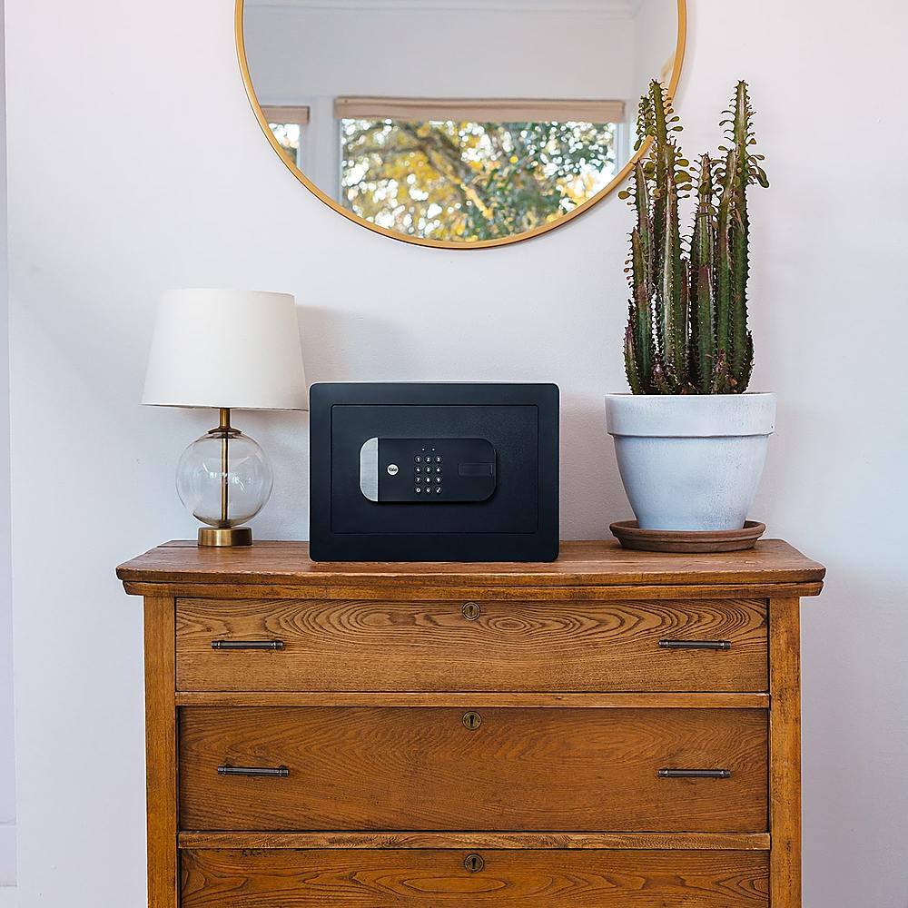 Alt View 15. Yale - Smart Safe with Wi-Fi - Keypad Access - Black.