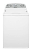 Whirlpool - 3.8 Cu. Ft. High Efficiency Top Load Washer with 2 in 1 Removable Agitator - White - Front_Zoom