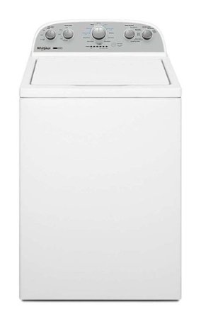 Whirlpool - 3.8 Cu. Ft. High Efficiency Top Load Washer with 2 in 1 Removable Agitator - White