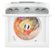 Alt View Zoom 14. Whirlpool - 3.8 Cu. Ft. High Efficiency Top Load Washer with 2 in 1 Removable Agitator - White.