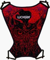 Woojer - Vest 3 Washable Lininig Apex Hunter - Black and Red - Front_Zoom