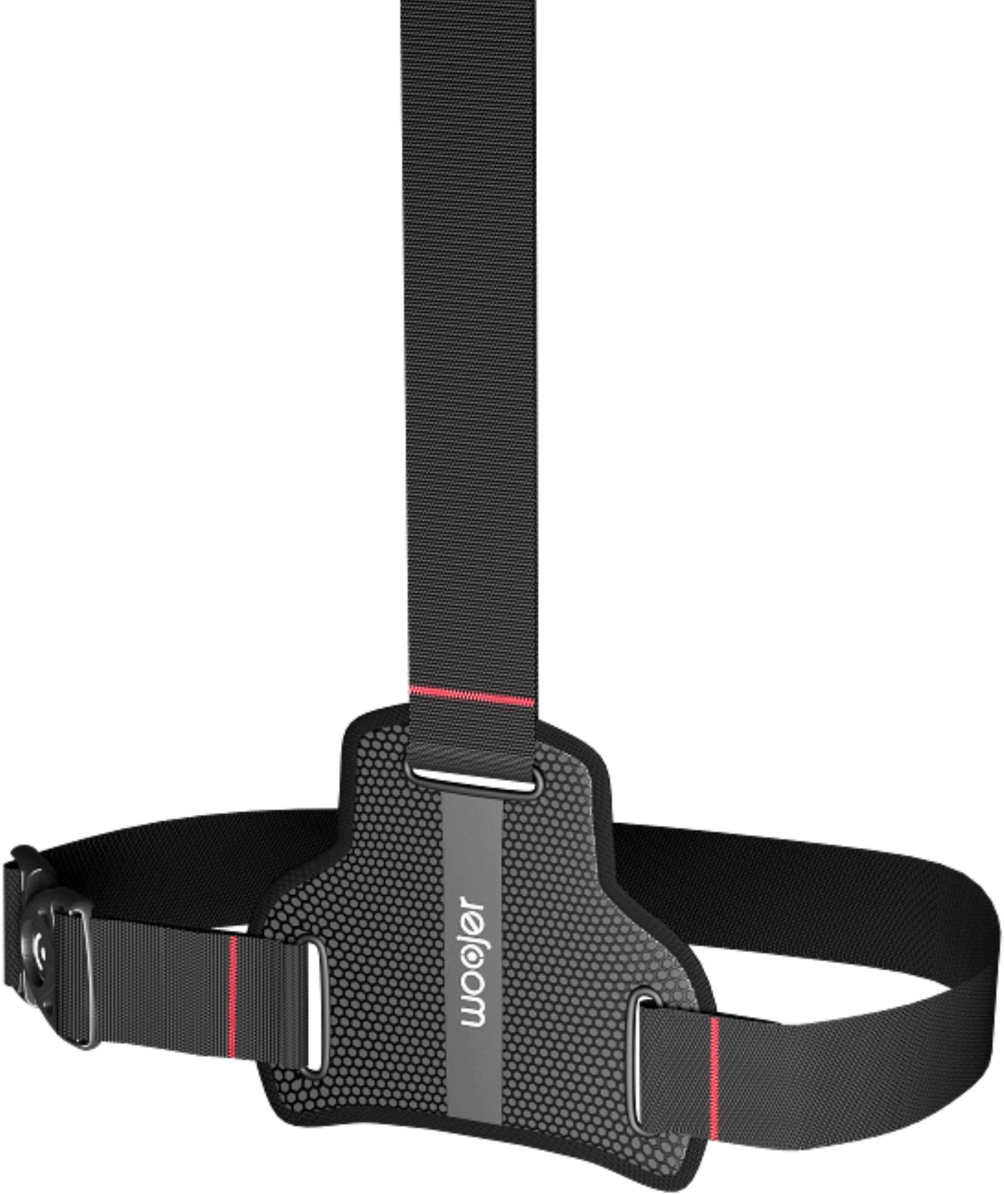 Front. Woojer - Vest 3 Chair Mount - Black.