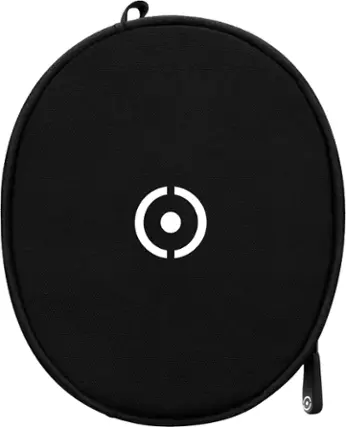 Front. Woojer - Strap 3 Soft Case - Black.