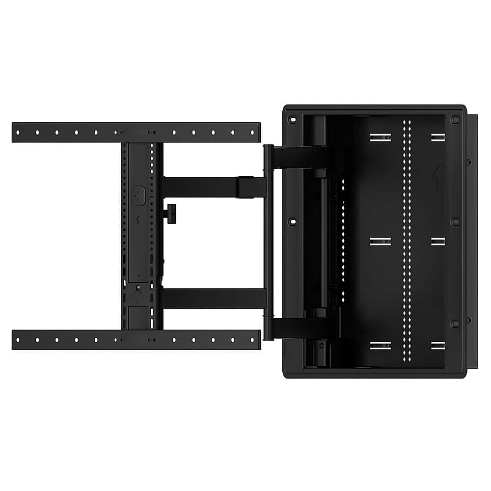 Front. Sanus - Premium Series Full Motion TV Wall Mount for Most 42"-85" TVs - Extends 28" - Black.
