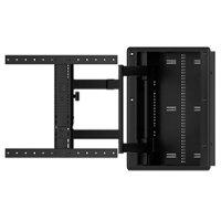 Sanus - Premium Series Full Motion TV Wall Mount for Most 42"-85" TVs - Extends 28" - Black - Front_Zoom