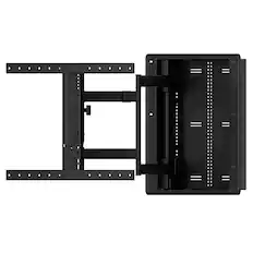 Front. Sanus - Premium Series Full Motion TV Wall Mount for Most 42"-85" TVs - Extends 28" - Black.