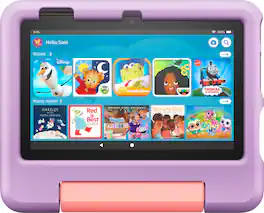 Fire 7 Kids - 7" Tablet (2023) 16GB with Amazon Kids+ (6 Month Subscription) - Purple
