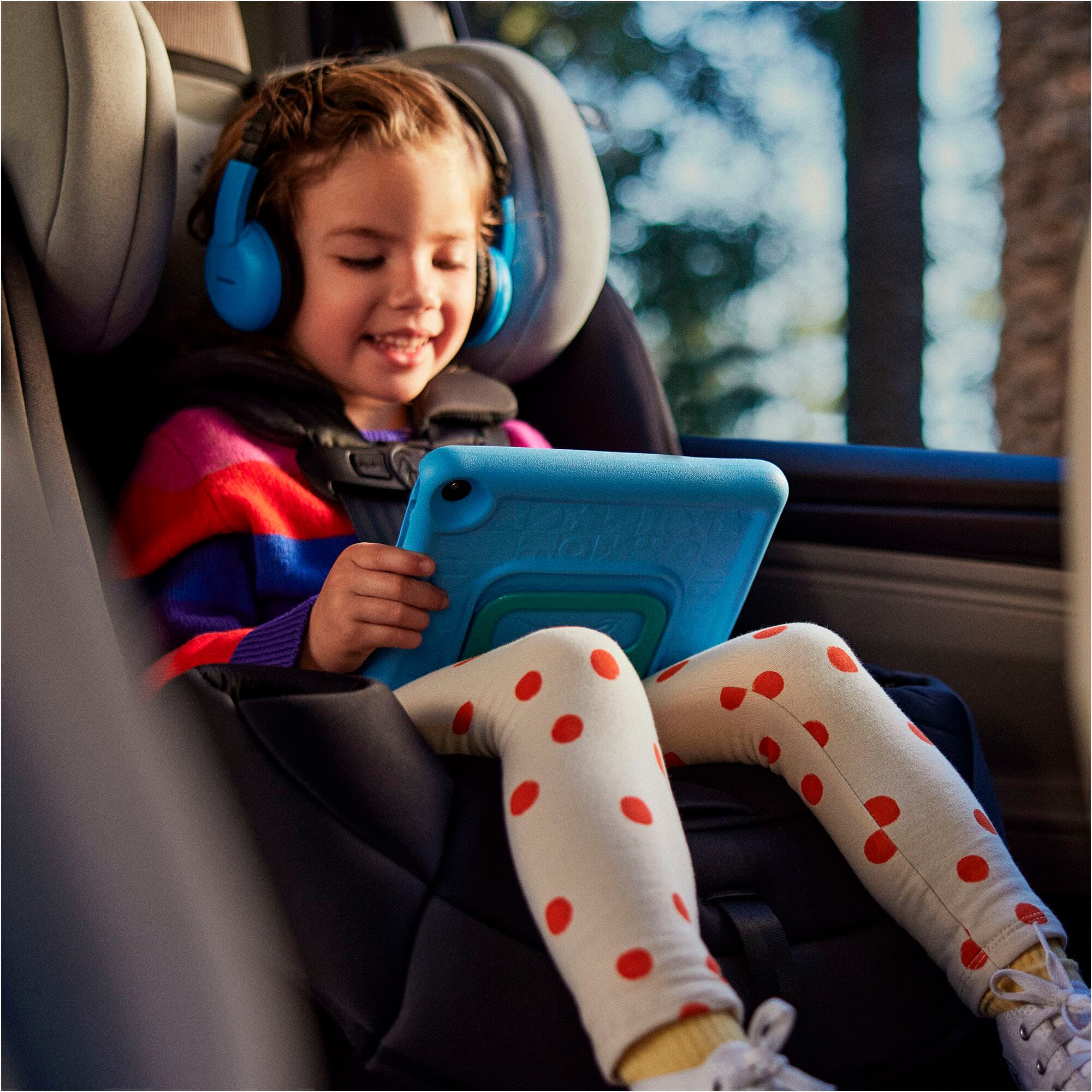 Alt View 13. Amazon - Fire 7 Kids - 7" Tablet (2023) 16GB with Amazon Kids+ (6 Month Subscription) - Purple.