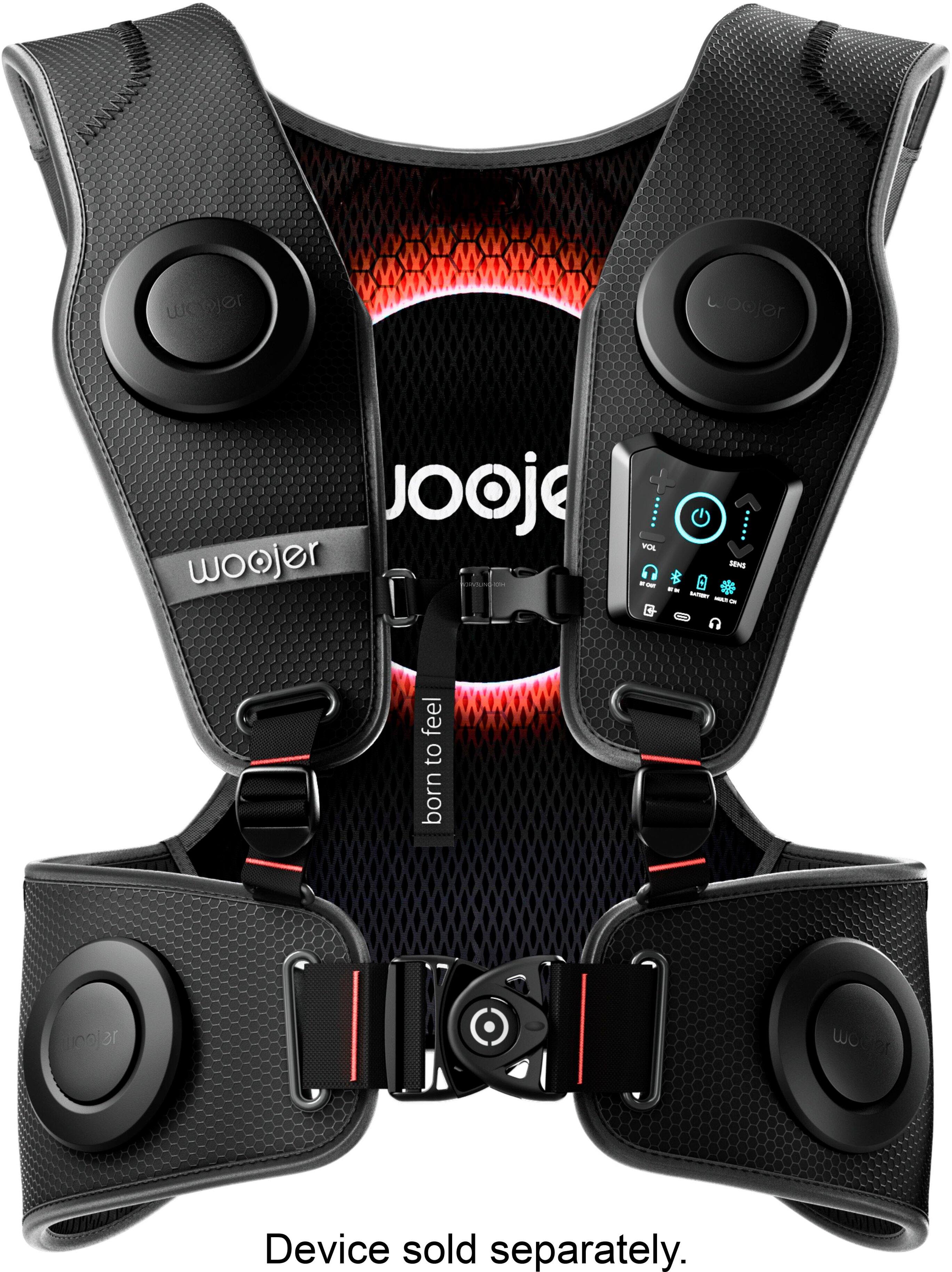 Angle. Woojer - Vest 3 Washable Lining - Eclipse.