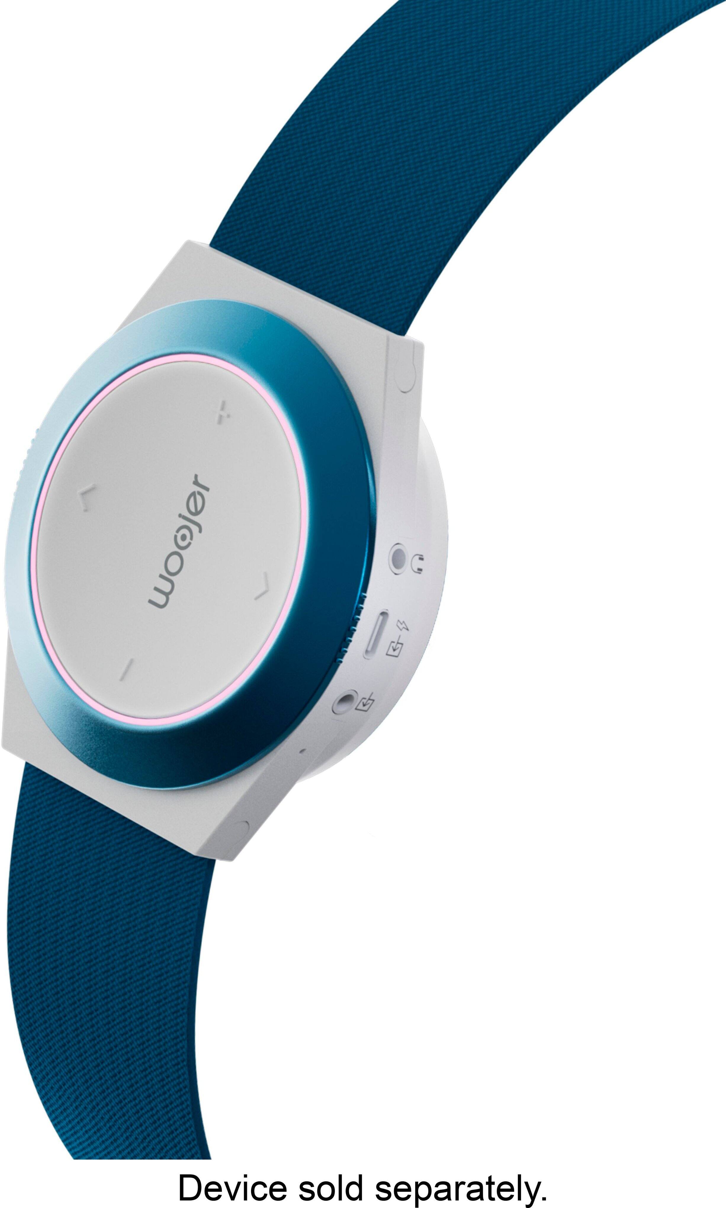 Back. Woojer - Ring & Belt Style-Set for Strap 3 - Arctic Blue.