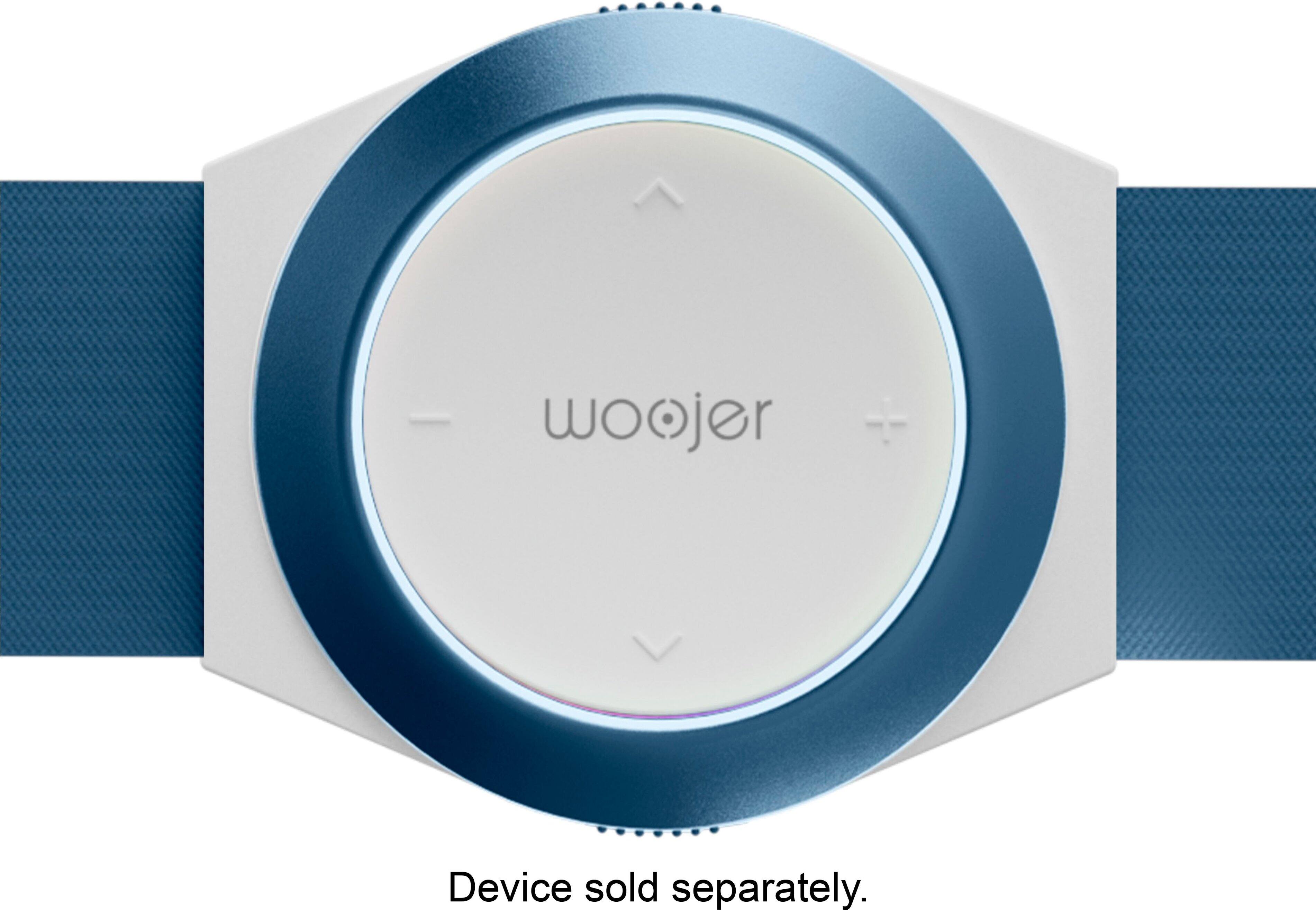 Left. Woojer - Ring & Belt Style-Set for Strap 3 - Arctic Blue.