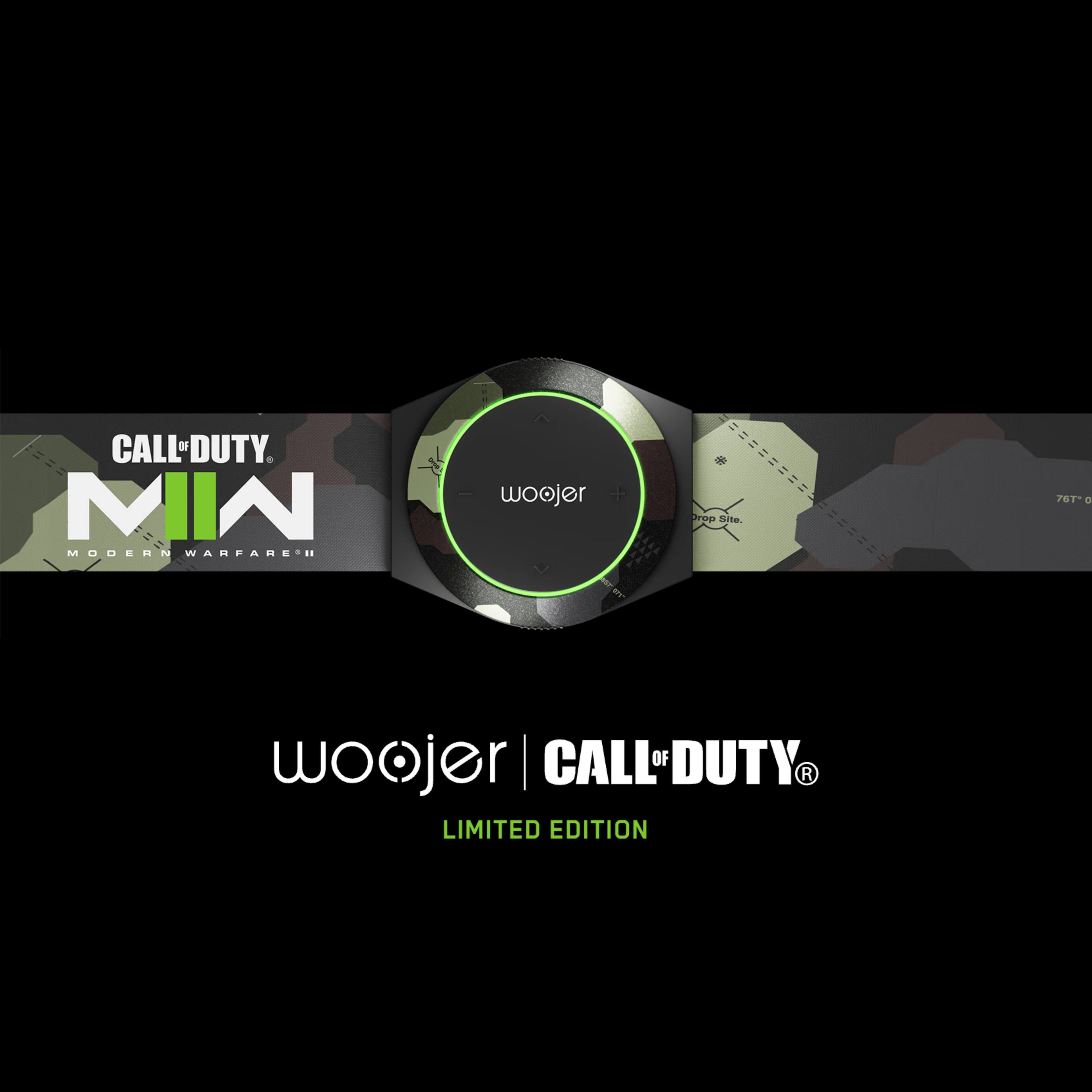 Call of Duty Modern Warfare woojer = Limited Edition.