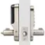 Angle. Yale - Assure Lock - Smart Lock Wi-Fi Lever with Touchscreen Keypad | Key Access - Satin Nickel.