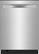 Front. Frigidaire - Frigidaire 24" Top Control Built-In Stainless Steel Tub Dishwasher with DishSense Sensor Technology 51 dBA - Stainless Steel.