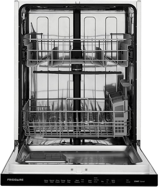 Frigidaire 24" Top Control Built-In Stainless Steel Tub Dishwasher with DishSense Sensor Technology 51 dBA - Stainless Steel_3