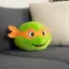 Alt View 12. TOMY - Club Mocchi Mocchi - Michelangelo Mega Plush.