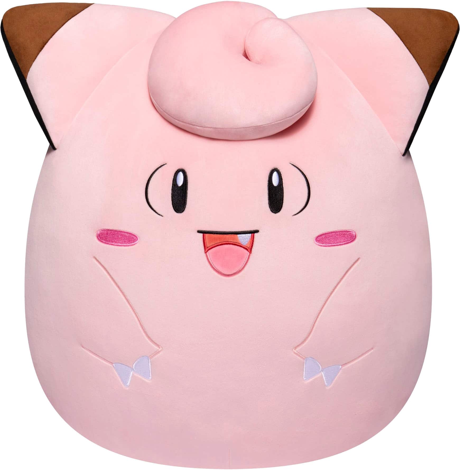 Jazwares - Squishmallows - Pokémon - Clefairy - 14" Plush - Front_Zoom