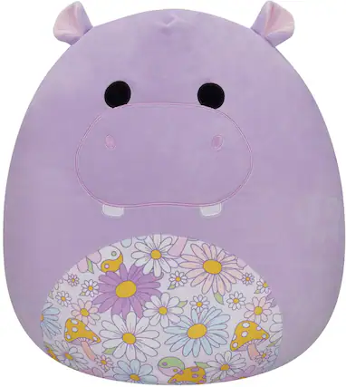 Front. Jazwares - Squishmallows 16" - Purple Hippo - Hanna.