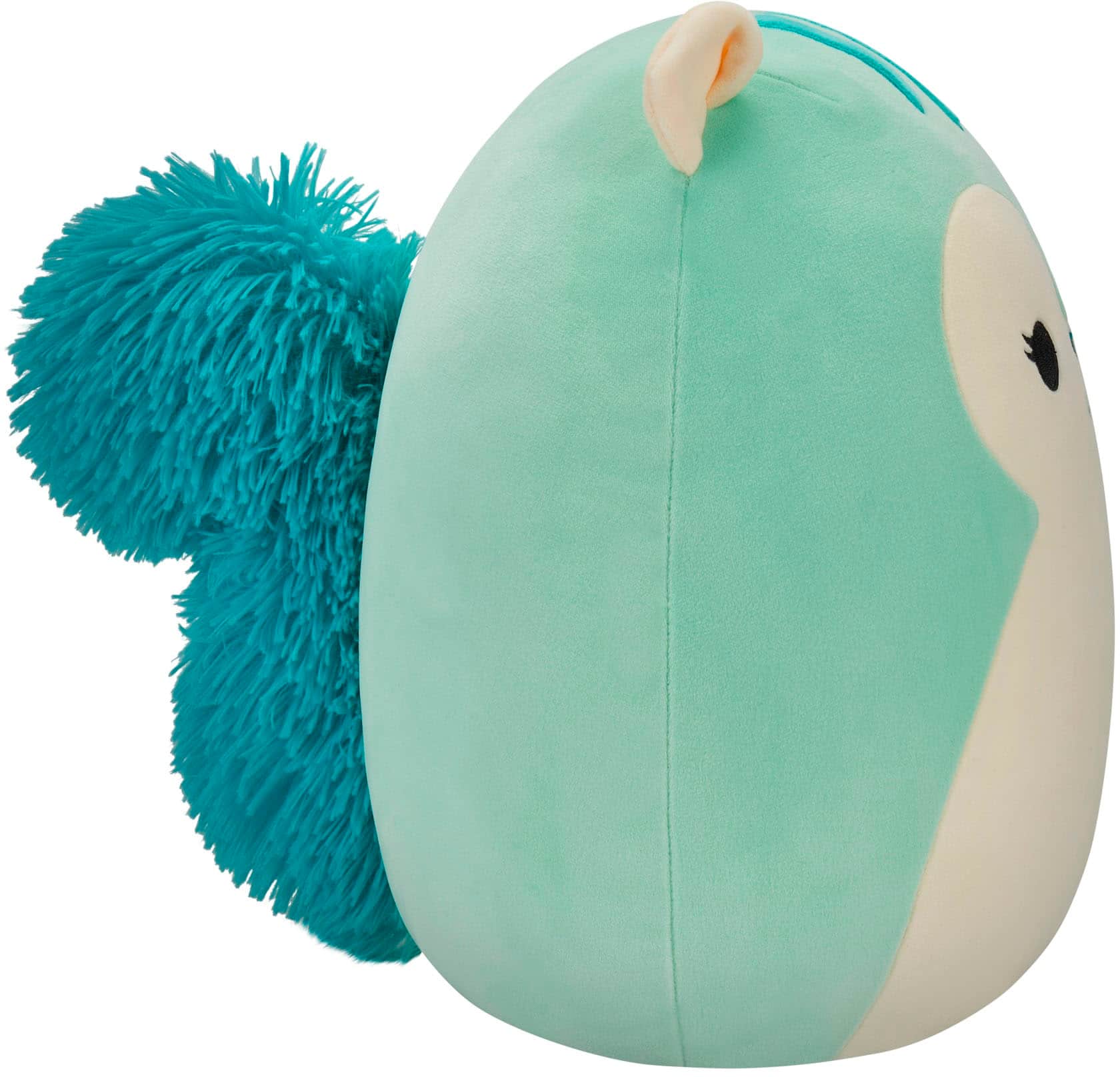 Left. Jazwares - Squishmallows 16" - Green Squirrel - Fuyuki.