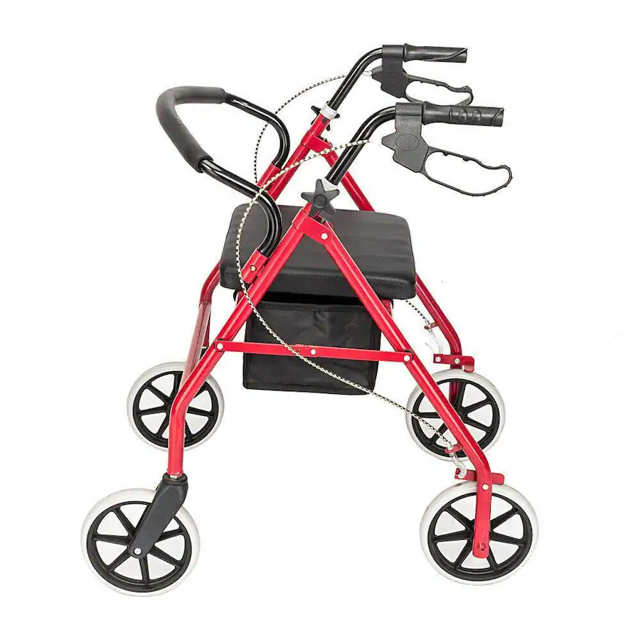 Rollinator Winado Foldable Rollator Walker Mobility Rollator with Seat, 8