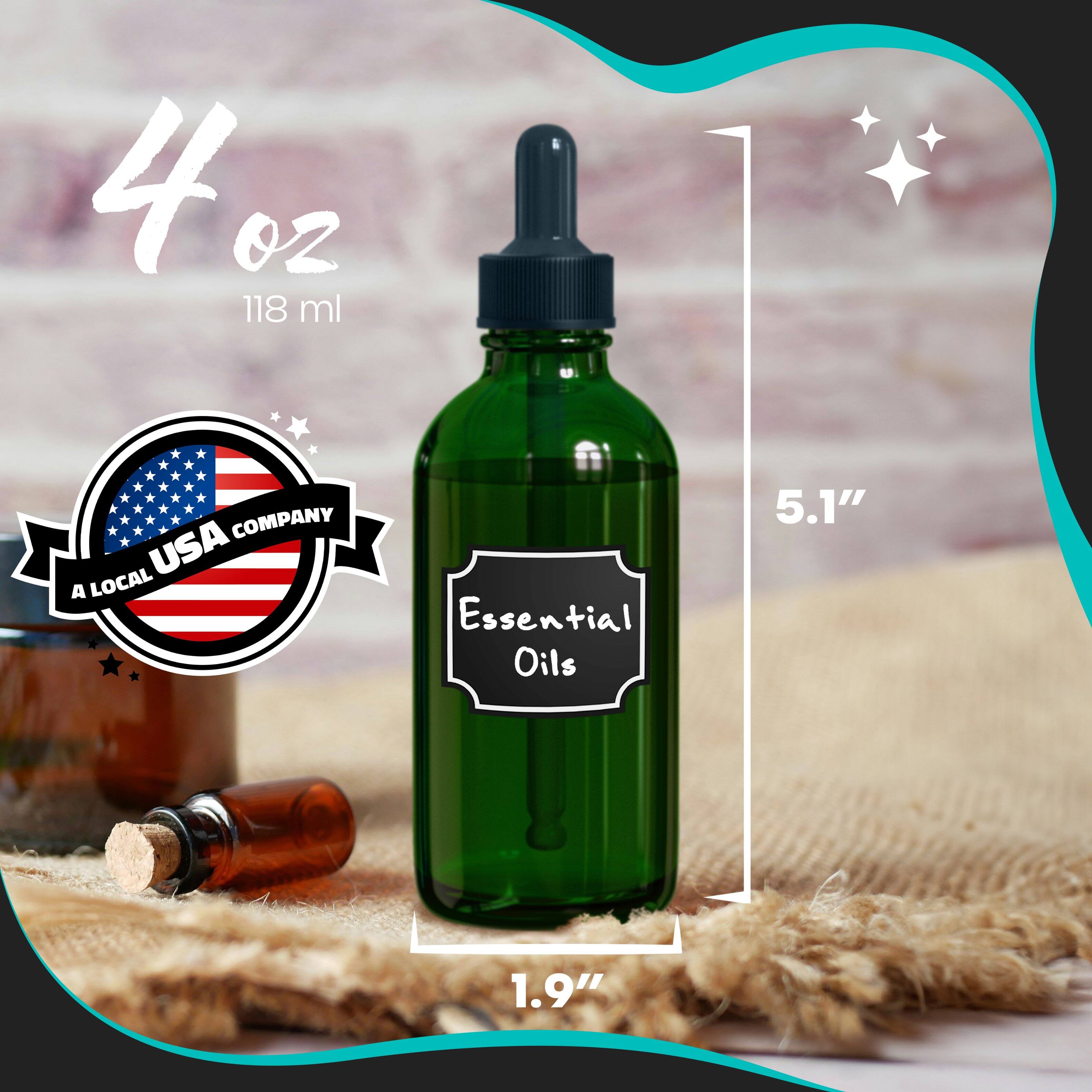 4 oz 118 ml  
USA COMPANY  
A LOCAL  
Essential Oils  
5.1"  
1.9"