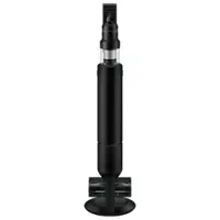 Samsung - Bespoke AI Jet Ultra Cordless Stick Vacuum with All-in-One Clean Station and 400AW Suction Power - Satin Black - Front_Zoom
