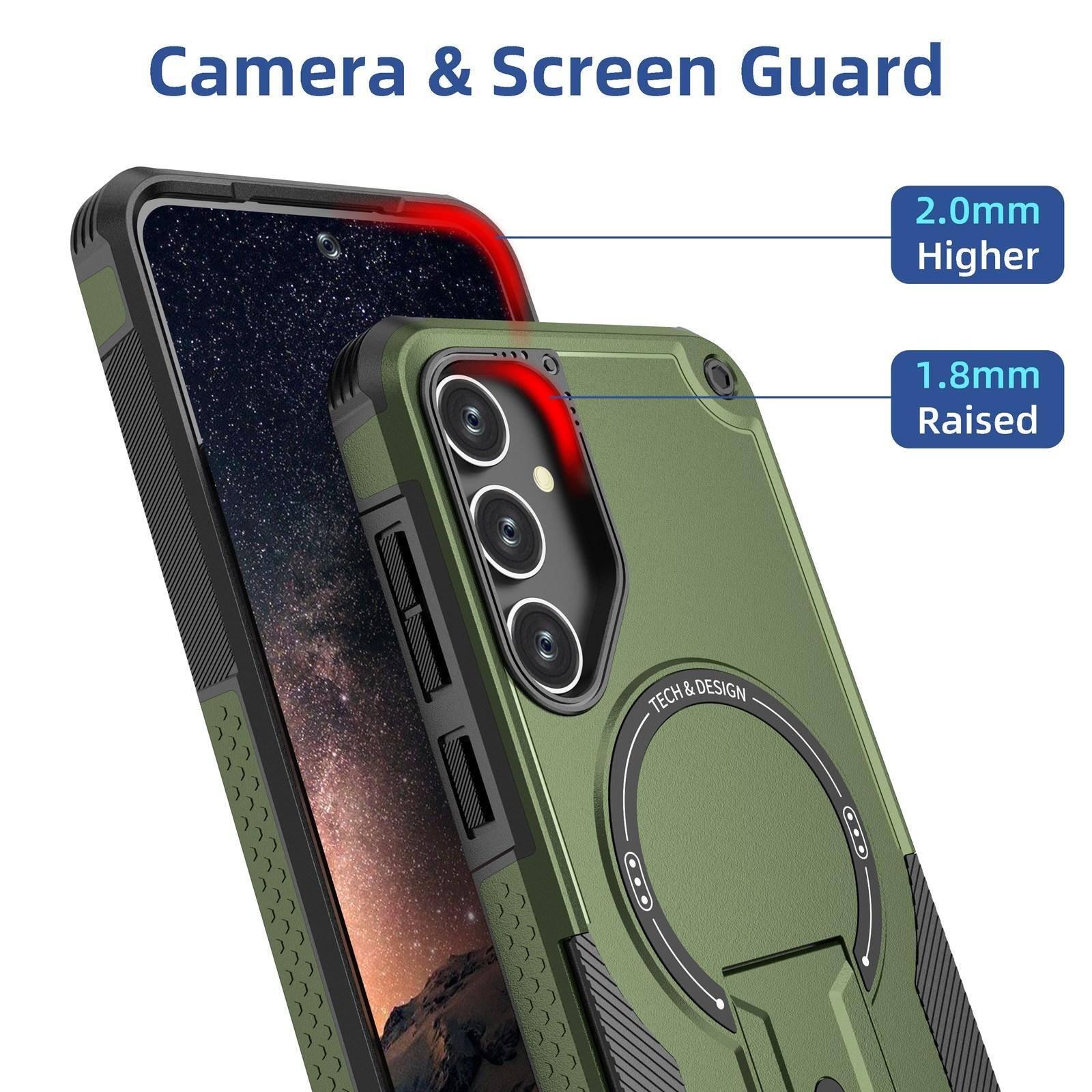 Camera & Screen Guard

2.0mm Higher

1.8mm Raised

TECH & DESIGN