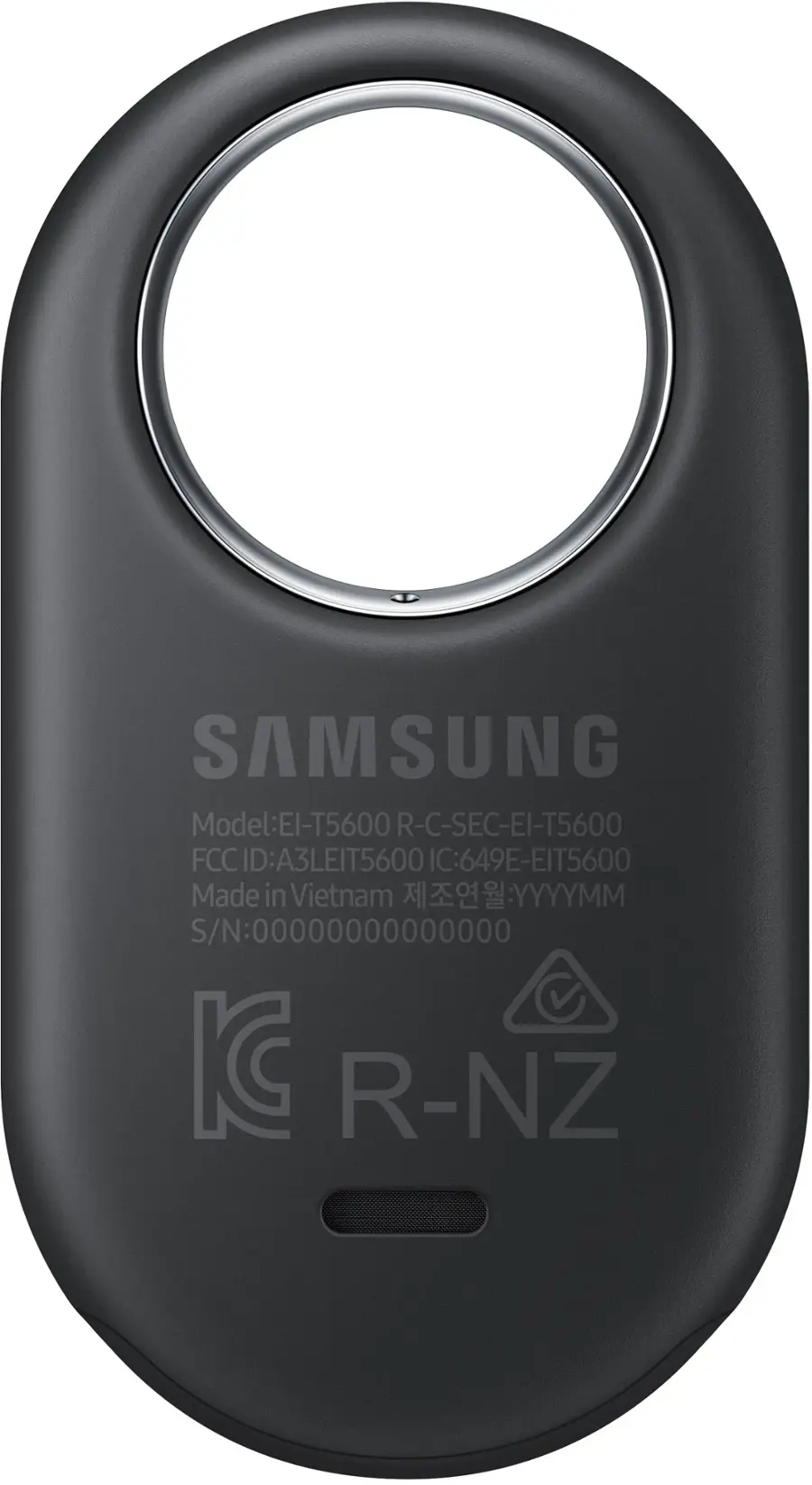 Alt View 17. Samsung - Galaxy SmartTag2 - Black.