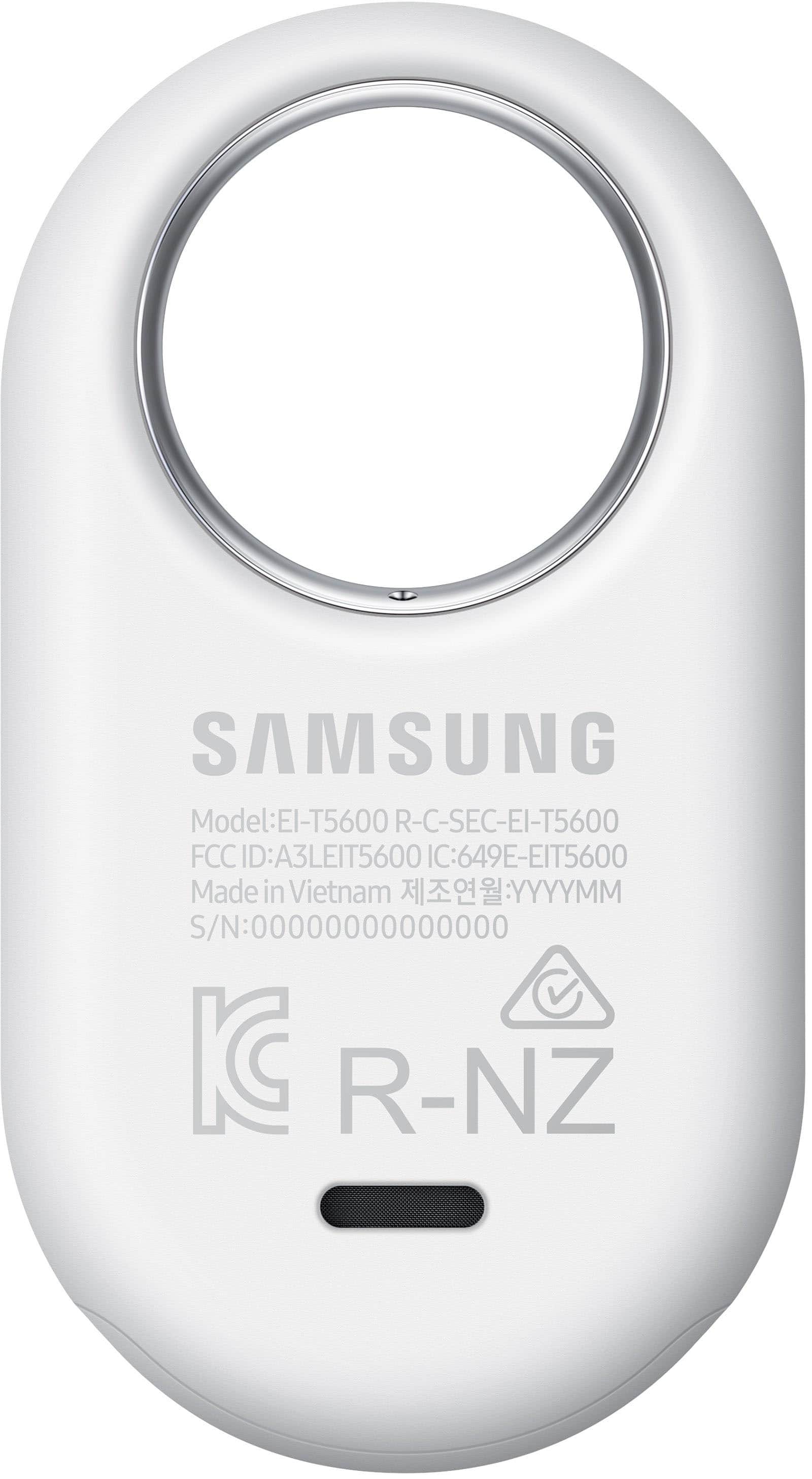 Alt View 17. Samsung - Galaxy SmartTag2 - White.