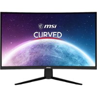 MSI - G273CQ 27" LED Curved QHD FreeSync Premium Gaming Monitor with HDR(DisplayPort,HDMI) - Black - Front_Zoom