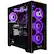 Front. CLX - SET Gaming Desktop - Intel Core i7 13700KF - 32GB DDR5 5600 Memory - GeForce RTX 4060 Ti 16GB - 2TB NVMe M.2 SSD - Black.