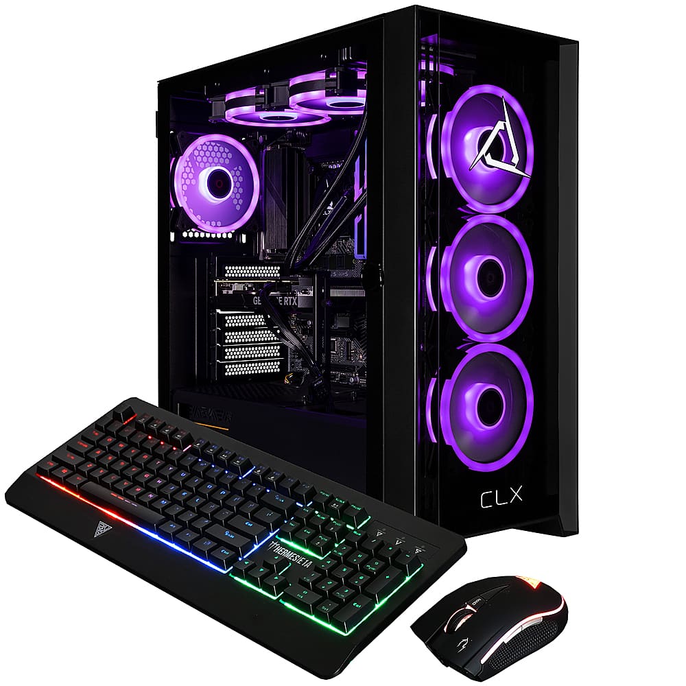 CLX SET Gaming Desktop - Intel Core i7 13700KF 3.4GHz 16-Core Processor,  32GB DDR5 Memory, GeForce RTX 4080 16GB GDDR6X Graphics 1TB NVMe M.2 SSD,  4TB HDD, WiFi, Win 11 Home 64-bit 