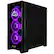 Alt View 4. CLX - SET Gaming Desktop - Intel Core i7 13700KF - 32GB DDR5 5600 Memory - GeForce RTX 4060 Ti 16GB - 2TB NVMe M.2 SSD - Black.