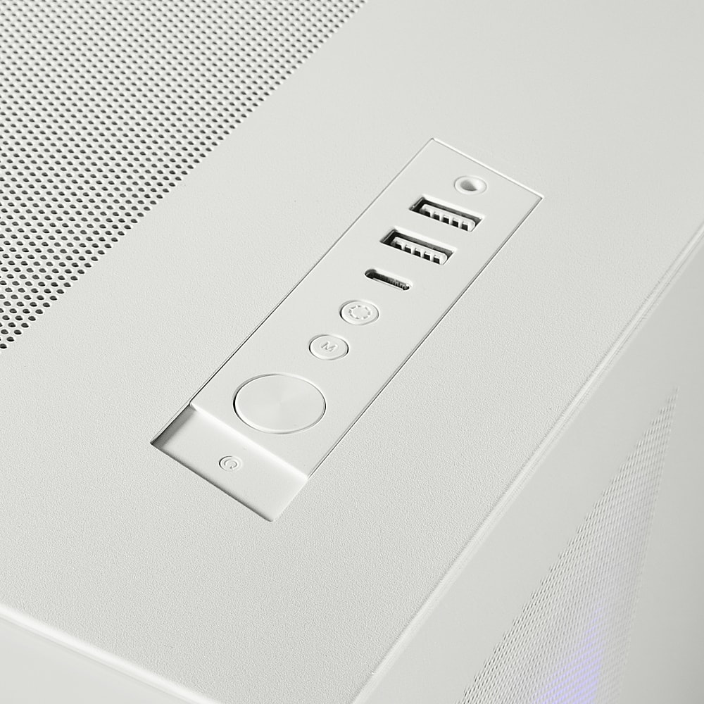 Back. CLX - HORUS Gaming Desktop - Intel Core i9 14900KF - 64GB DDR5 5600 Memory - GeForce RTX 4090 - 2TB NVMe M.2 SSD + 6TB HDD - White.