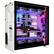 Alt View 5. CLX - RA Gaming Desktop - Intel Core i9 14900K - 96GB DDR5 5600 Memory - GeForce RTX 4090 - 2TB NVMe M.2 SSD + 6TB HDD - White.