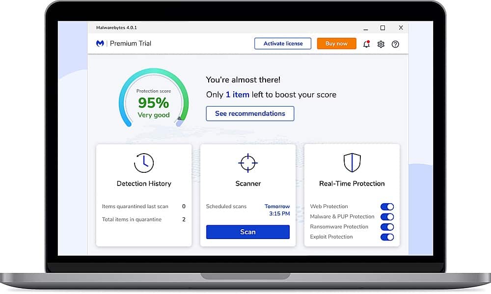 Alt View 14. Malwarebytes - Premium + Privacy VPN Bundle 2-Devices.