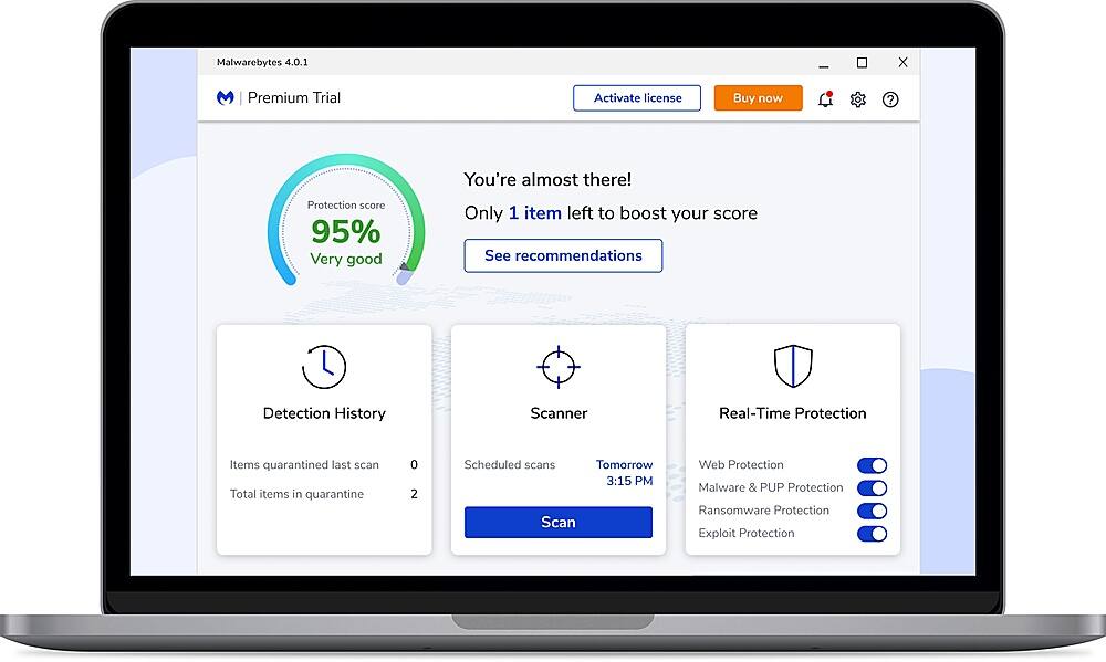 Alt View 14. Malwarebytes - Premium + Privacy VPN Bundle 2-Devices.