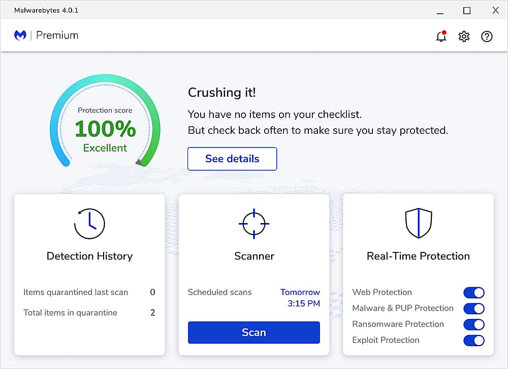 Alt View 15. Malwarebytes - Premium + Privacy VPN Bundle 2-Devices.