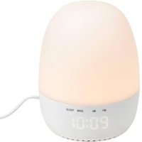 Yogasleep Light-to-Rise Sound Machine & Night Light with Sleep Trainer - White - Front_Zoom