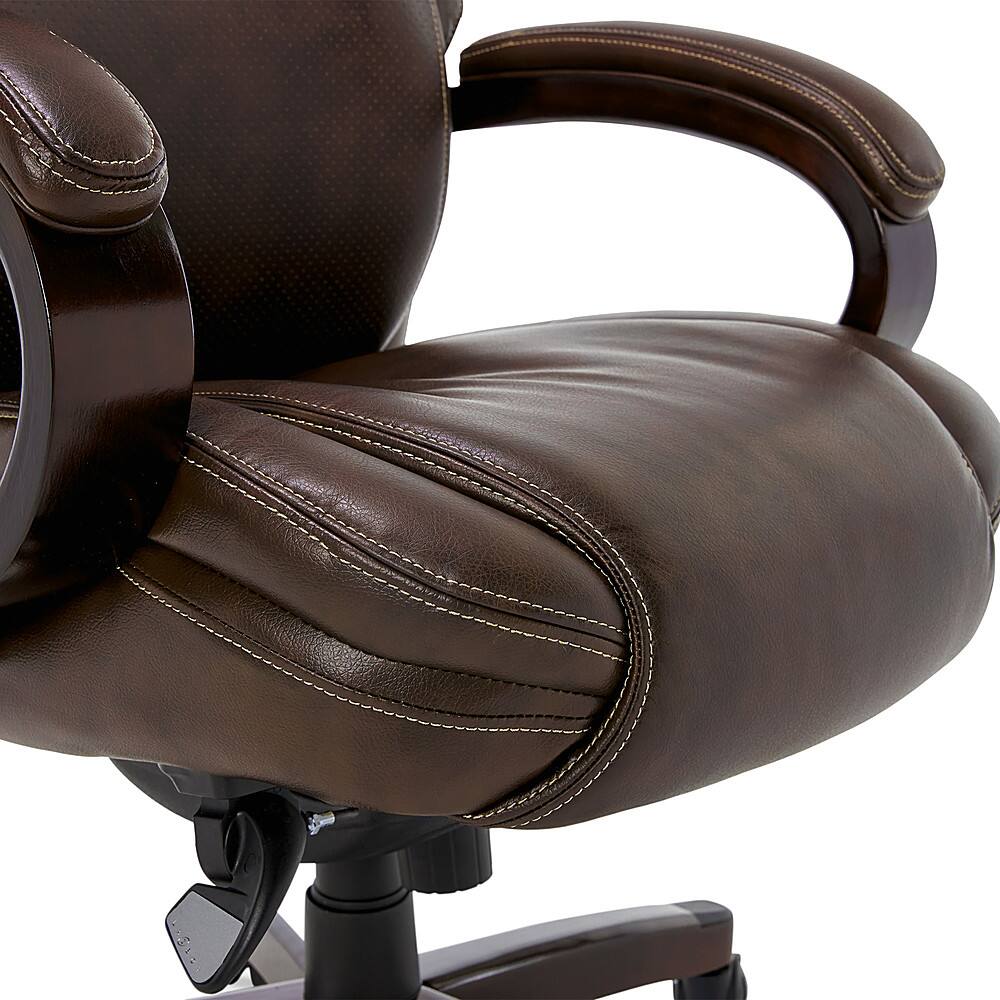 LaZBoy Premium Hyland Executive Office Chair Coffee Brown CHR200011
