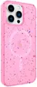 Alt View 1. AMPD - Jelly Confetti MagSafe Soft Case for Apple iPhone 15 Pro - Pink.