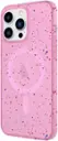 Left. AMPD - Jelly Confetti MagSafe Soft Case for Apple iPhone 15 Pro - Pink.