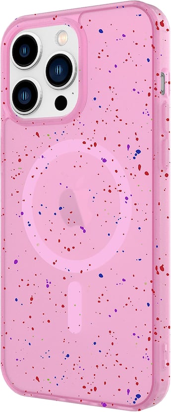 AMPD Jelly Confetti MagSafe Soft Case for Apple iPhone 15 AMPD Jelly Confetti MagSafe Soft Case for Apple iPhone 15
