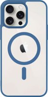 AMPD - MagSafe Case for Apple iPhone 15 Pro Max - Blue - Front_Zoom