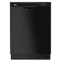 Whirlpool - 24 inch Front Control Built-In Dishwasher with Boost Cycle and 57 dBA - Black