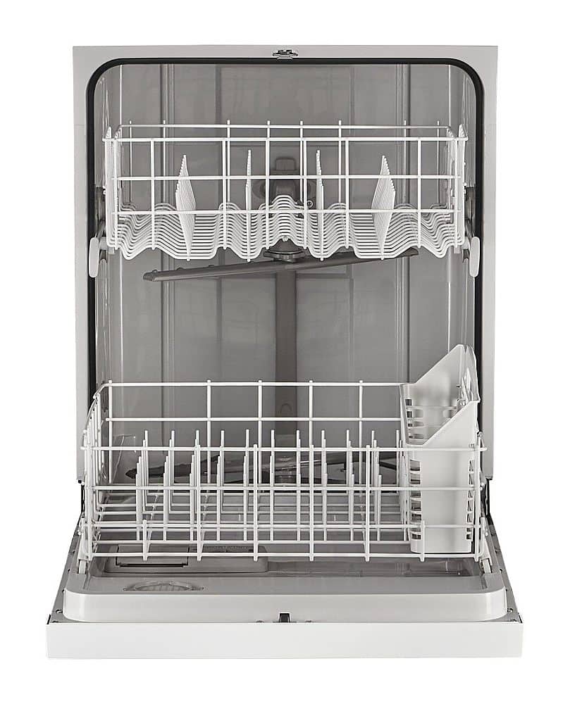 Alt View 12. Whirlpool - Front Control Built-In Dishwasher with Boost Cycle and 57 dBa - White.