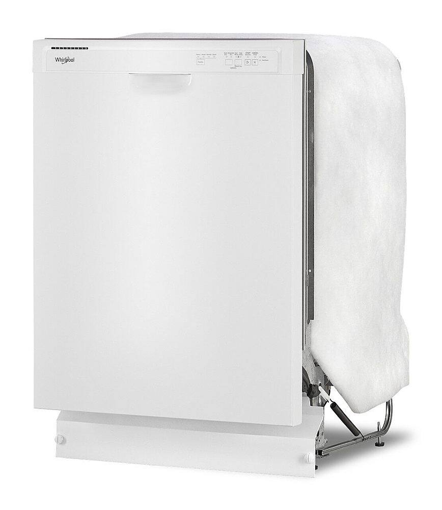 Alt View 1. Whirlpool - Front Control Built-In Dishwasher with Boost Cycle and 57 dBa - White.